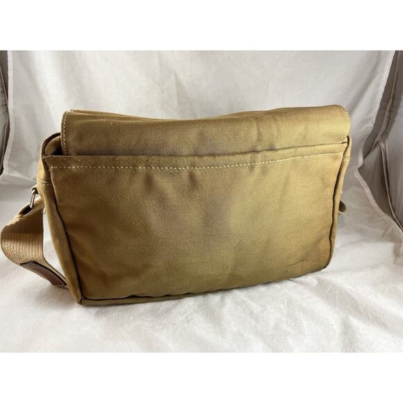 Canvas Trail Sac Shoulder Bag Leather Trim Invicta Watches Promo Vintage 1970s - Picture 6 of 11